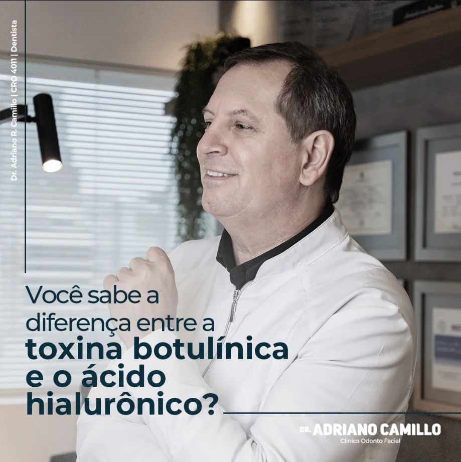 Qual a diferença entre Toxina Botulínica e Ácido Hialurônico?