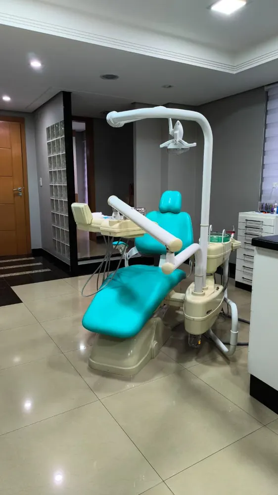 Cadeira odontológica do consultório
